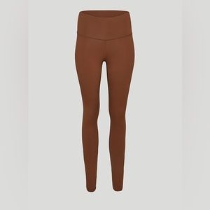 Aritzia TNALife Atmosphere Hi-Rise Full Legging in Cognac Size M